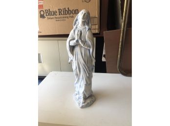 Mary/madonna Ceramic Statue 18' T