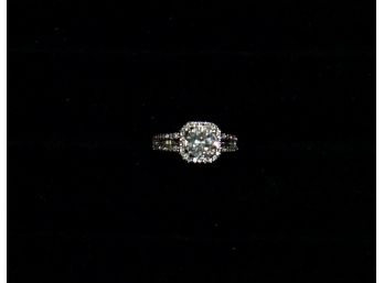 Sterling Cubic Zirconia Ring Size 6.25