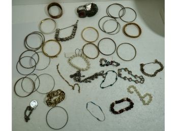 Lot Of 35 Bracelets