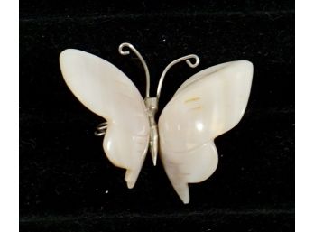 Handmade Sea Shell Butterfly Pin