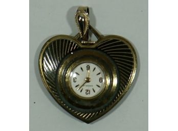 Signed Caravelle Watch Pendant