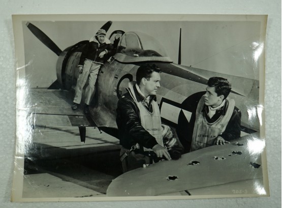 Air Force Inspecting Plane 8x10 Photo