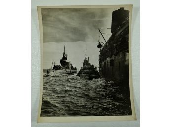3 War Ships 8x10 Photo