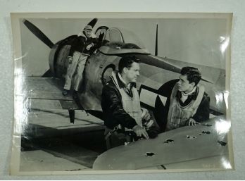 Air Force Inspecting Plane 8x10 Photo