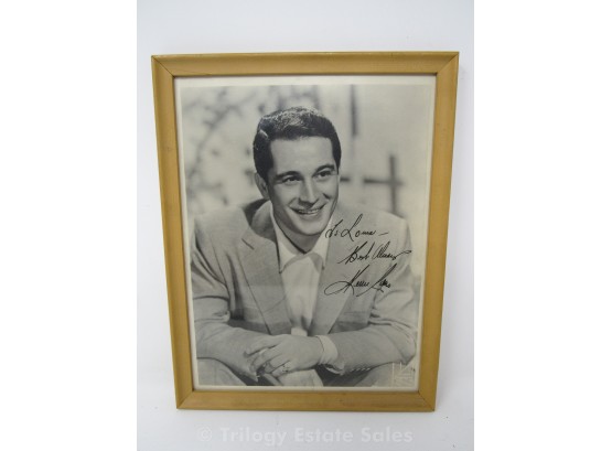 Perry Como Autographed Photo