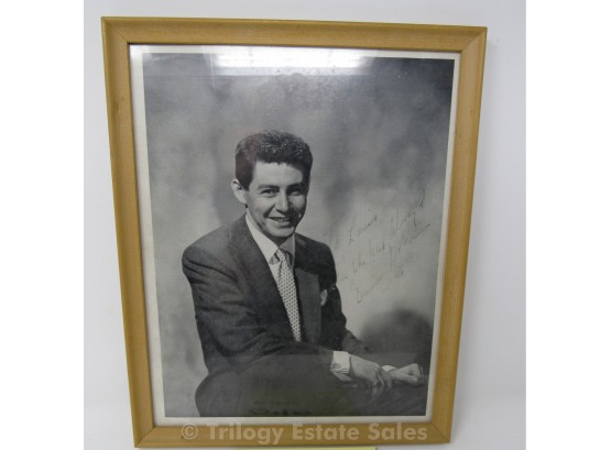 Edwin John Eddie Fisher Autographed Photo