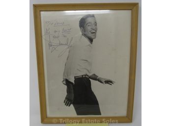 Sammy Davis Jr Autographed Photo