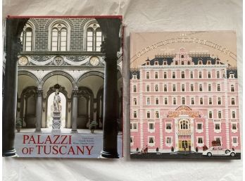2 Travel Books PALAZZI OF TUSCANY & GRAND BUDAPEST HOTEL