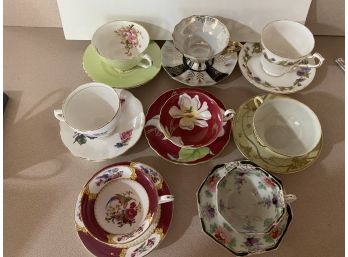 Tea Cup And Saucer Collection