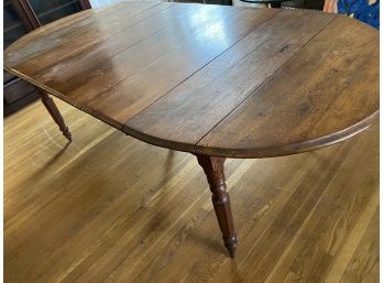 Large Dining Drop Leaf Table 90' X 43'