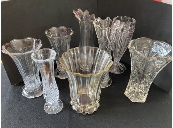 7 Glass Vases G3