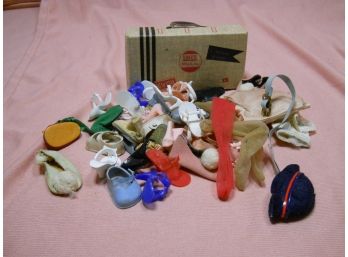 Doll Suitcase/ Box And A Bunch Of  Doll Accessories