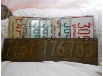 Old Car License Plates
