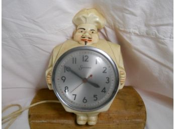 1940's Cook/ Chef Clock