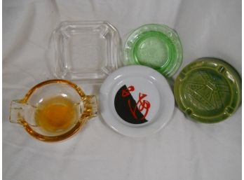 Collection Of Vintage Ashtrays