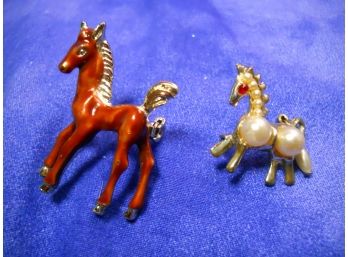 Two Horse Pins