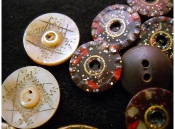 5 Special Button Groups Lot