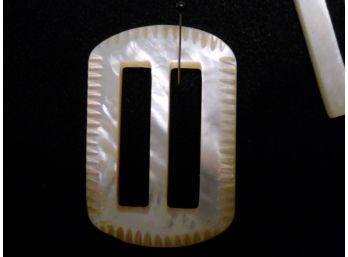 Mother Of Pearl Buckles- Old