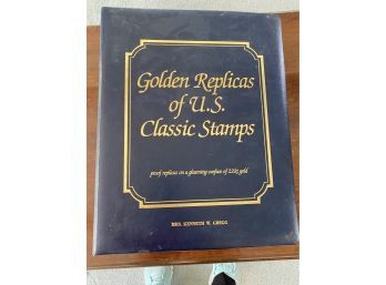 Golden Replicas Of US Classic Stamps