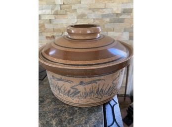 Stoneware Pot For Wood Stove