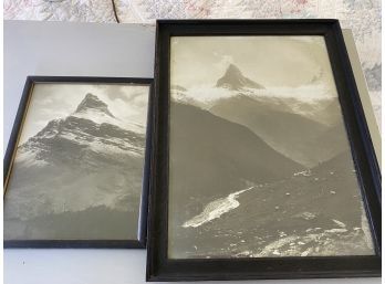 2 Framed Photos Of The Matterhorn