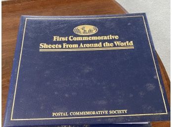 First Commemorative Sheets From Around The World