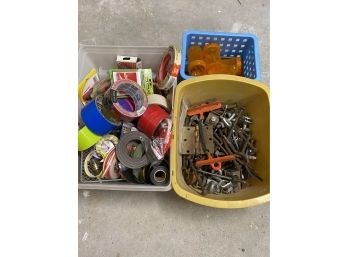 Three Buckets Of Assorted  Items