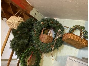 Wreaths And Baskets