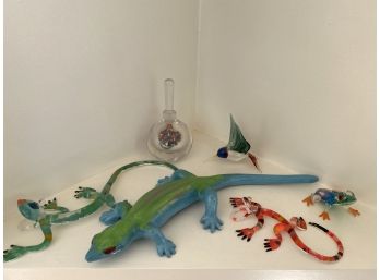 Lizards And Other Figurines