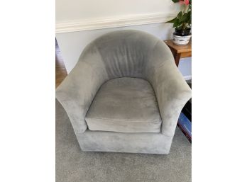 Gray Microfiber Chair