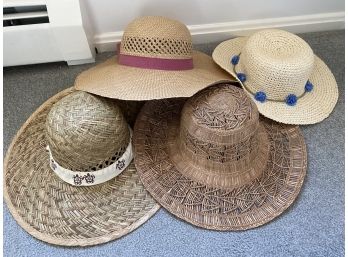 4 Women's Sun Hats