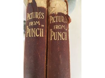 Set Of Two: Pictures From 'Punch' Books