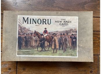 Antique Minoru, The New Race Game Early 20th Century