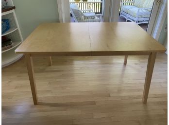 IKEA Table With Storage Leafs Under