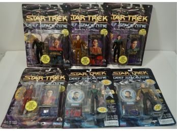Lot Of 6 Star Trek Deep Space Nine #6201,6202,6205,6206,6242,6244 NIB