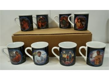The Hamilton Collection Star Trek Mug Collection (8 Mugs)