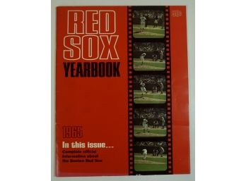 1965 Red Sox Yearbook W/ Frank Malzone Photo