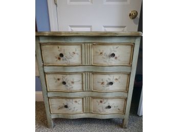 Painted / Stenciled 3 Drawer Chest