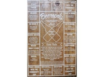 Beeropoly Game Board