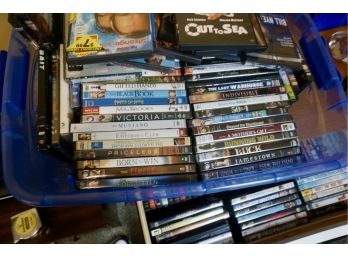 Extra Large Lot Of DVD's  VHS (many Unopened)