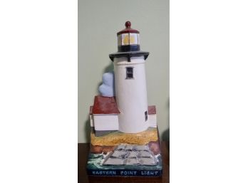 Eastern Point Lighthouse Cast Iron Door Stop ( Made By Cape Ann Casting)