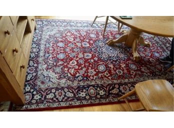 Persian Rug (red, Navy Blue) #6