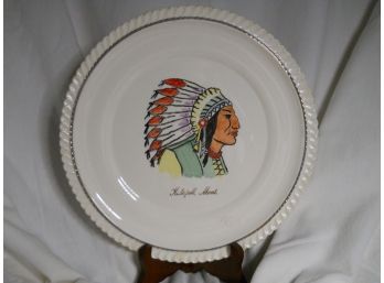 BB Co. Hand Painted Plate
