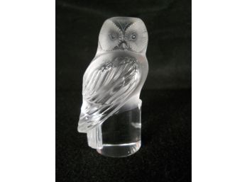 Lalique - France    Owl On Post