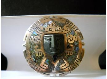 Sterling Mexican Pin/Pendant Artist Signed