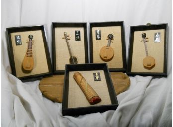Miniture String Instruments - Framed