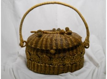 Incredible Pine Needle Basket/hand Bag