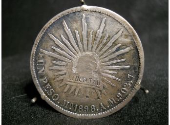 Silver Peso- 1898