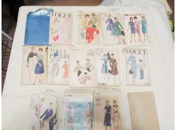 Lot Of 49 Size 16 Vintage Sewing Patterns