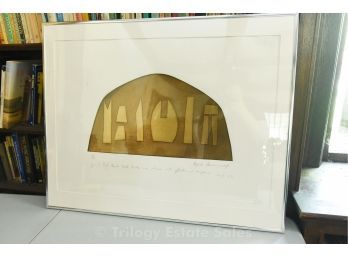 MINUCCHI, Agapito Signed And Numbered Print (arch)